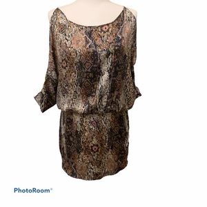 Costa Blanco Collection Cold Shoulder Dress Sz S